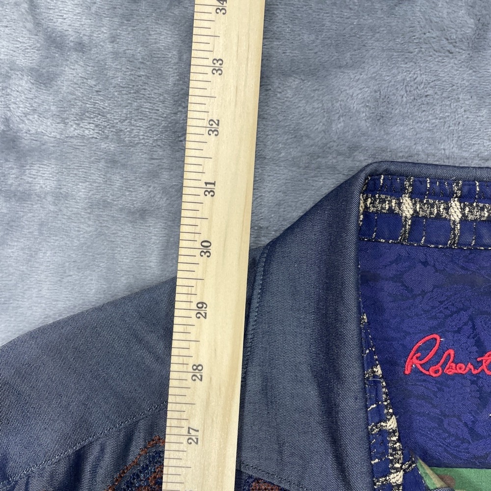Robert Graham "Darylmania" Rare Limited Edition Shirt Mens L Embroidered Camo - Picture 7 of 10